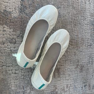 Tieks by Gavrieli Size 9 Diamond White Croc
